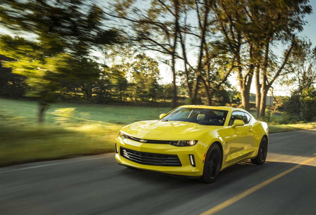 Chevrolet Camaro Yellow