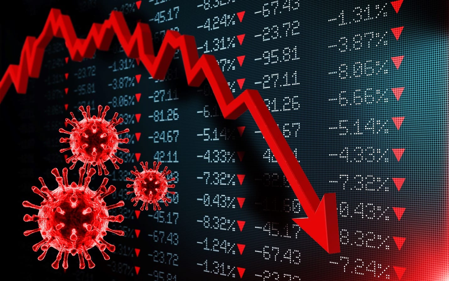 graph a virus that has engulfed the entire planet